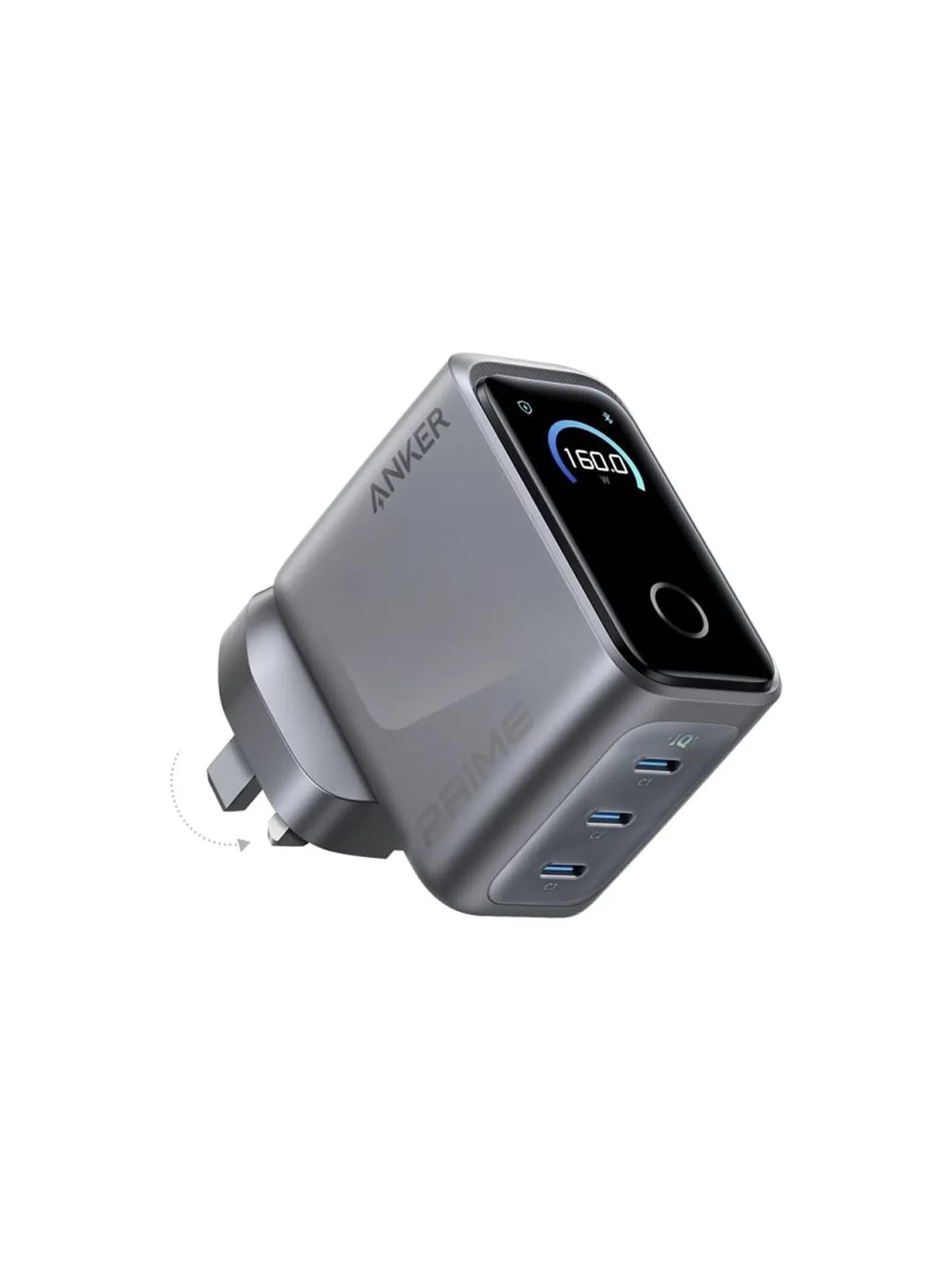 شارژر 160 وات انکر Anker prime Charger 160W مدل A2687241 — تصویر ۴