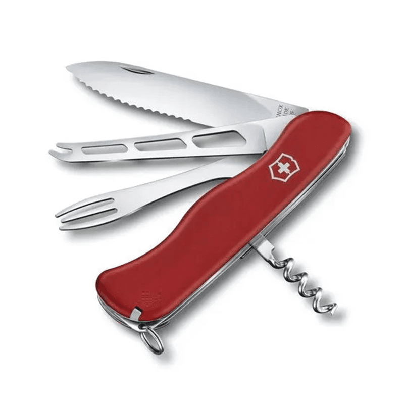 چاقوی شکاری 8 کاره ویکتورینوکس قرمز – Victorinox Cheese Master 0.8313.W — تصویر ۸