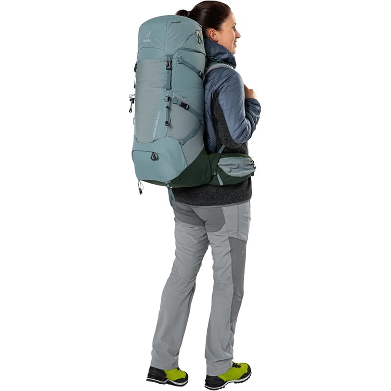 کوله پشتی کوهنوردی و طبیعتگردی زنانه دیوتر ایرکانتکت کور 10+35 لیتر – Deuter aircontact core 35+10 SL — تصویر ۲