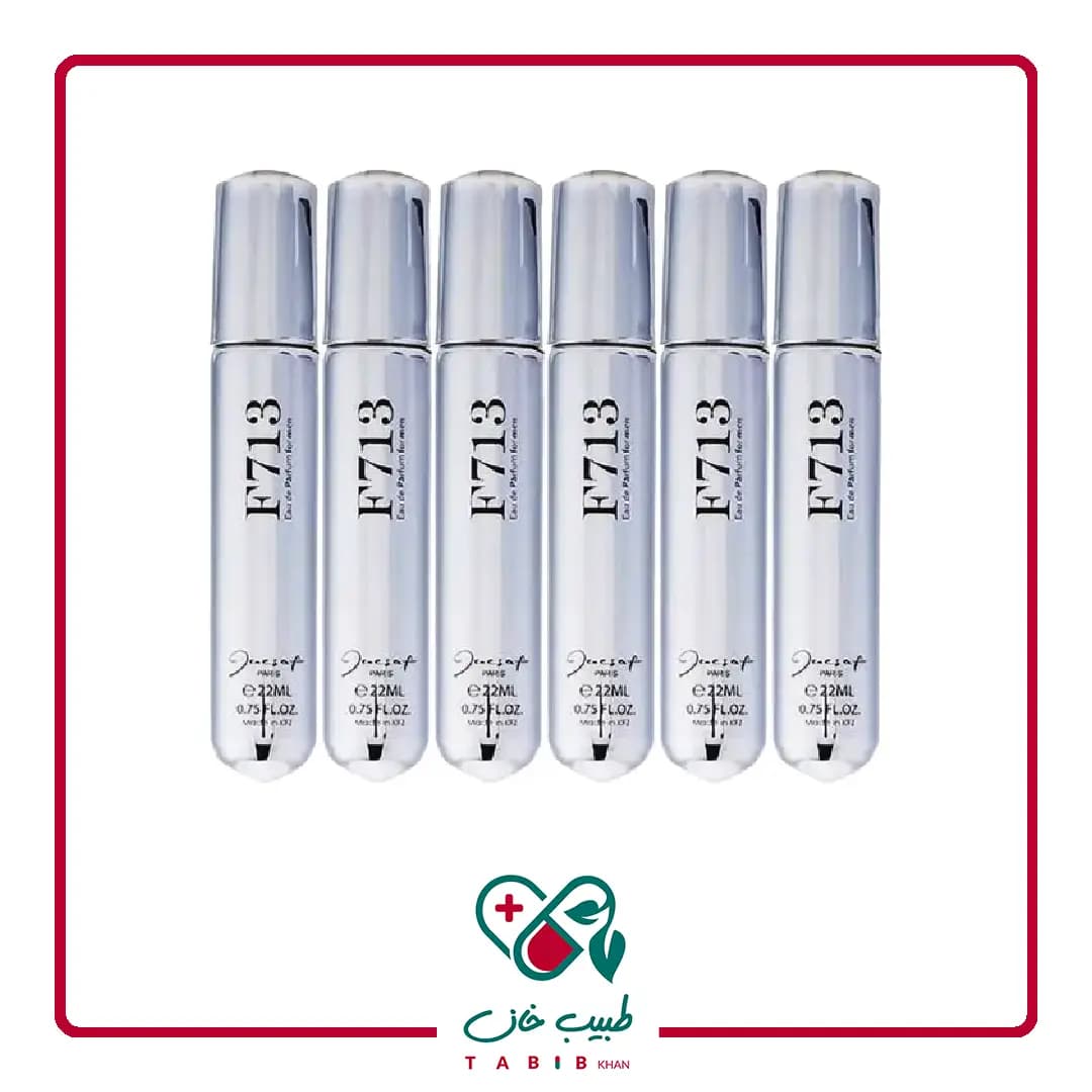 عطر جیبی مردانه F713 ژک ساف/Jacsaf F713 Pocket Perfume For Men 22 ml — تصویر ۴