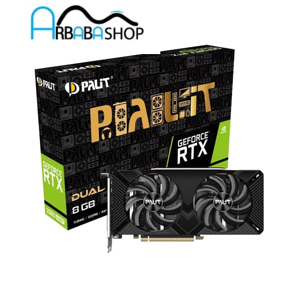 کارت گرافیک پلیت باکارتن استوک GeForce RTX 2060 SUPER PALIT DUAL ظرفیت 8 گیگابایت — تصویر ۵