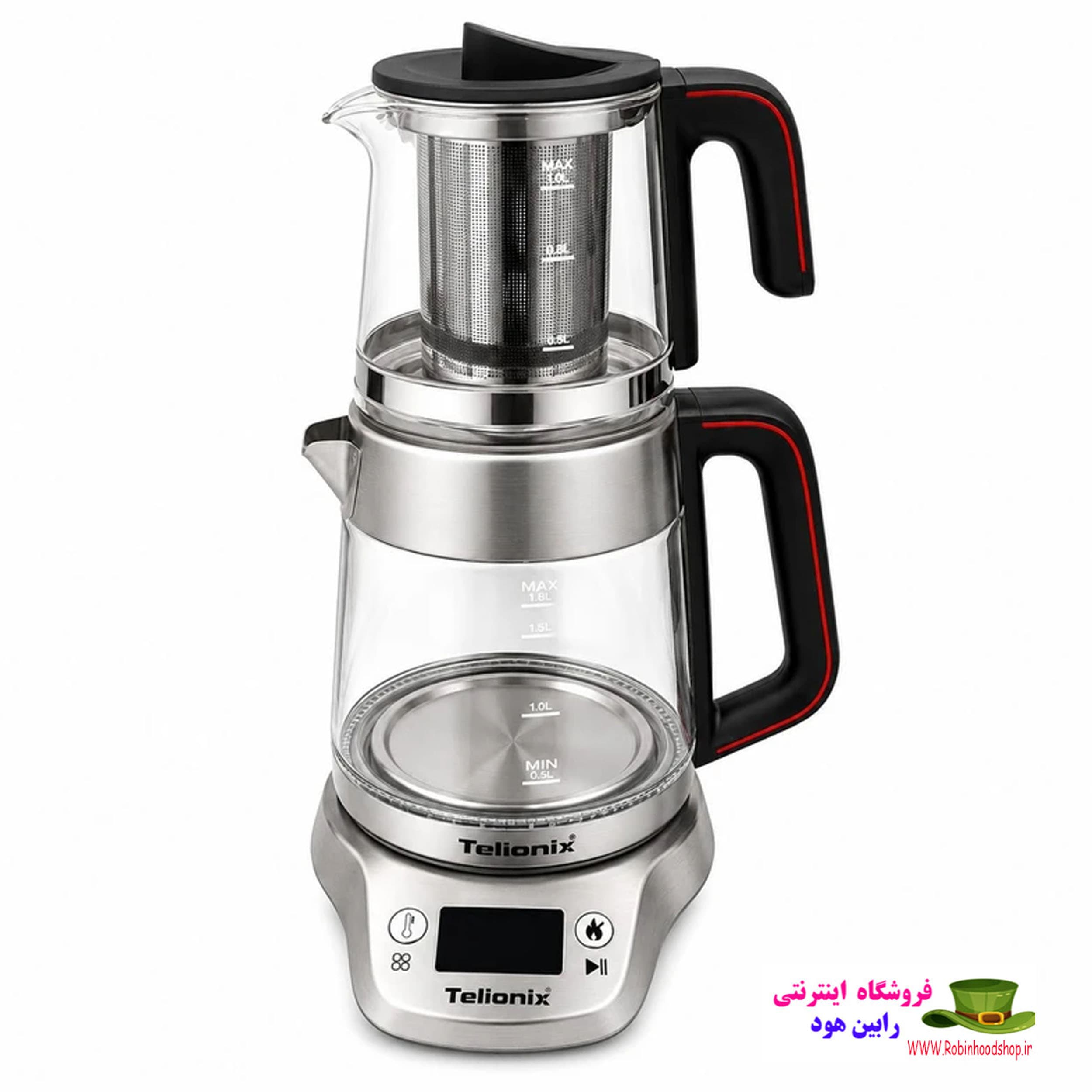 چای ساز روی هم تلیونیکس مدل TTM5006 — تصویر ۲