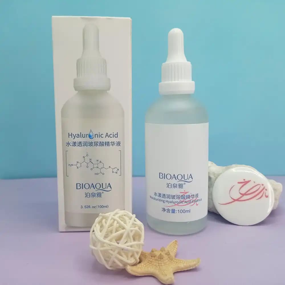 سرم پوست بایو آکوا مدل Hyaluronic Acid BIOAOUA حجم 100 میلی لیتر — تصویر ۲