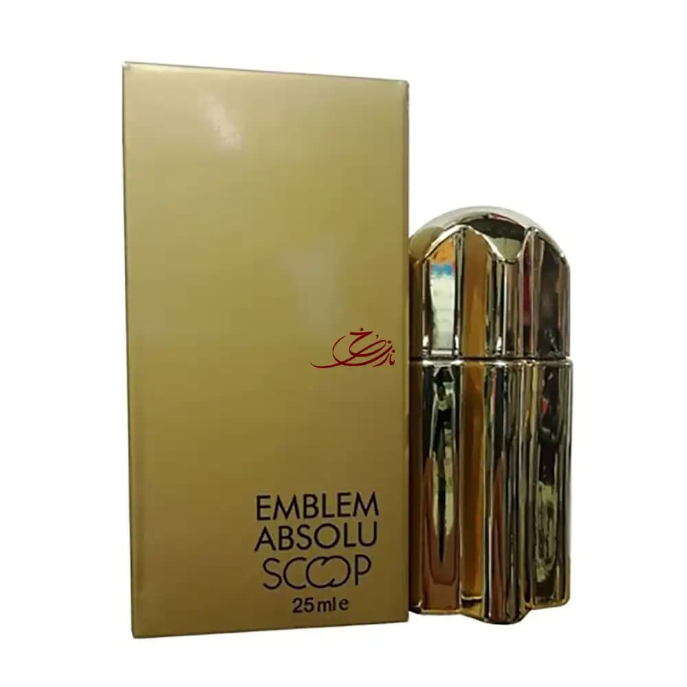 عطر جیبی مردانه اسکوپ مدل امبلم ابسولو EMBLEM ABSOLU حجم 25 میلی لیتر