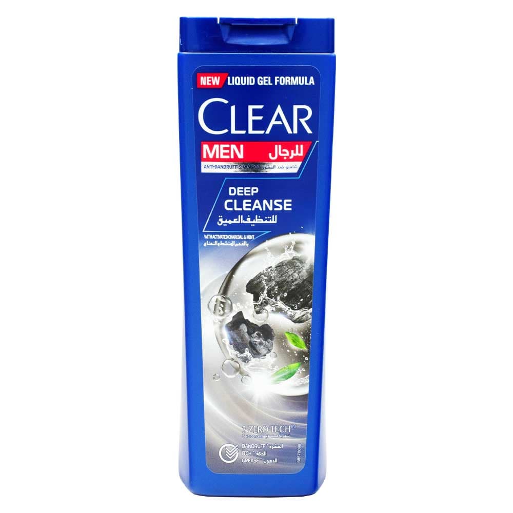 شامپو مردانه کلیر CLEAR اصل اماراتی مدل Deep Cleanse حجم 400 میلی لیتر — تصویر ۲