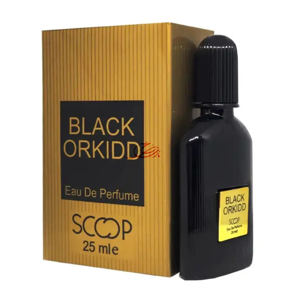 عطر جیبی زنانه اسکوپ مدل بلک ارکید BLACK ORKIDD حجم 25 میلی لیتر — تصویر ۲