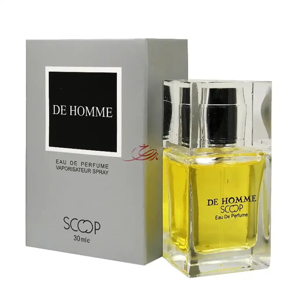 عطر جیبی مردانه اسکوپ مدل دی هوم DE HOMME حجم 30 میلی لیتر