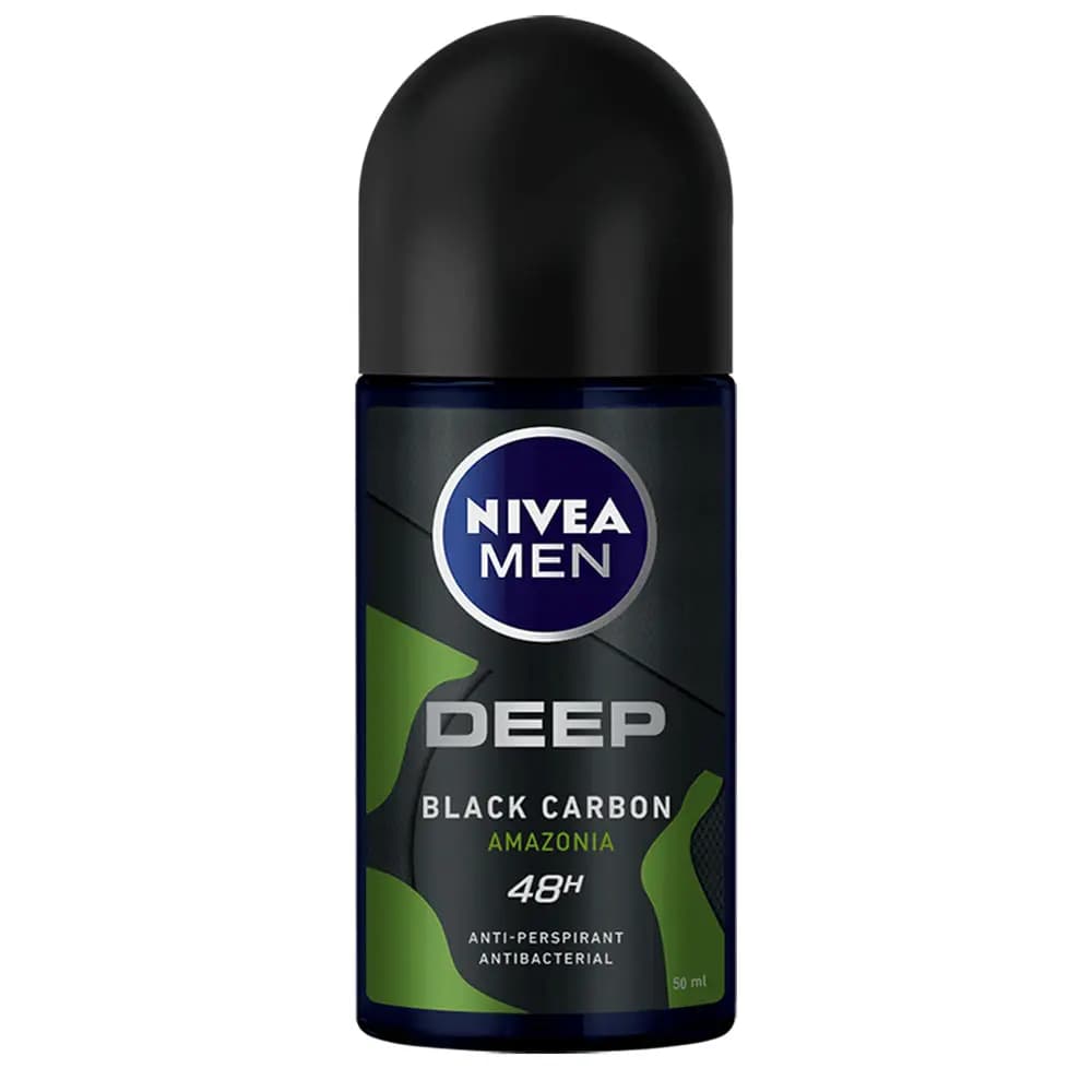 رول ضد تعریق مردانه Black Carbon Amazonia نیوا 50ml — تصویر ۲