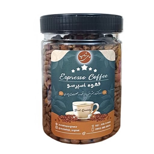 قهوه ترکیبی فول کافئین بمب انرژی ویژه عامی شاپ (100 درصد ربوستا)- 250 گرمی (به صورت پودر یا دانه)