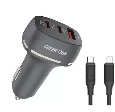 شارژر فندکی فست شارژ گرین لاین 50 وات مدل Green Lion Dual PD & QC 3.0 — تصویر ۷
