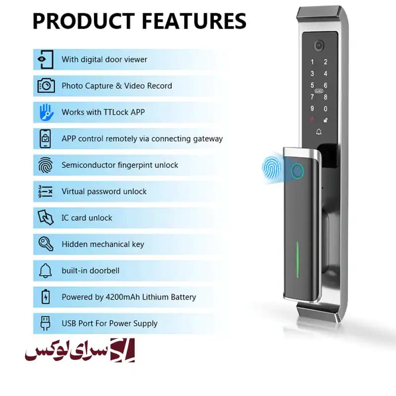 قفل دیجیتال آیلاک I3 — تصویر ۵