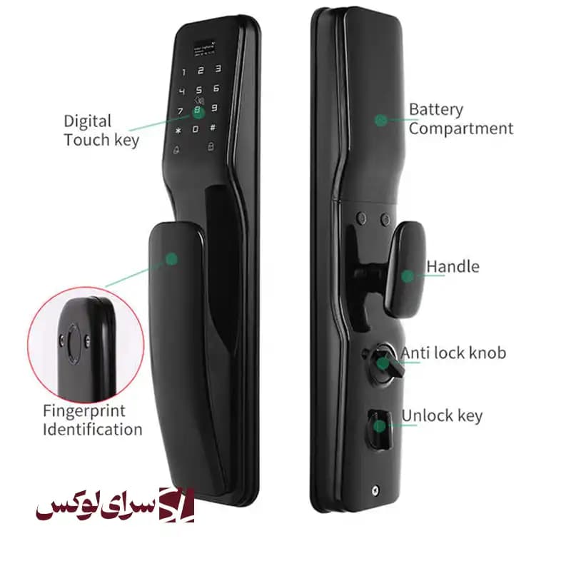 قفل دیجیتال هوم لاک M300 — تصویر ۵