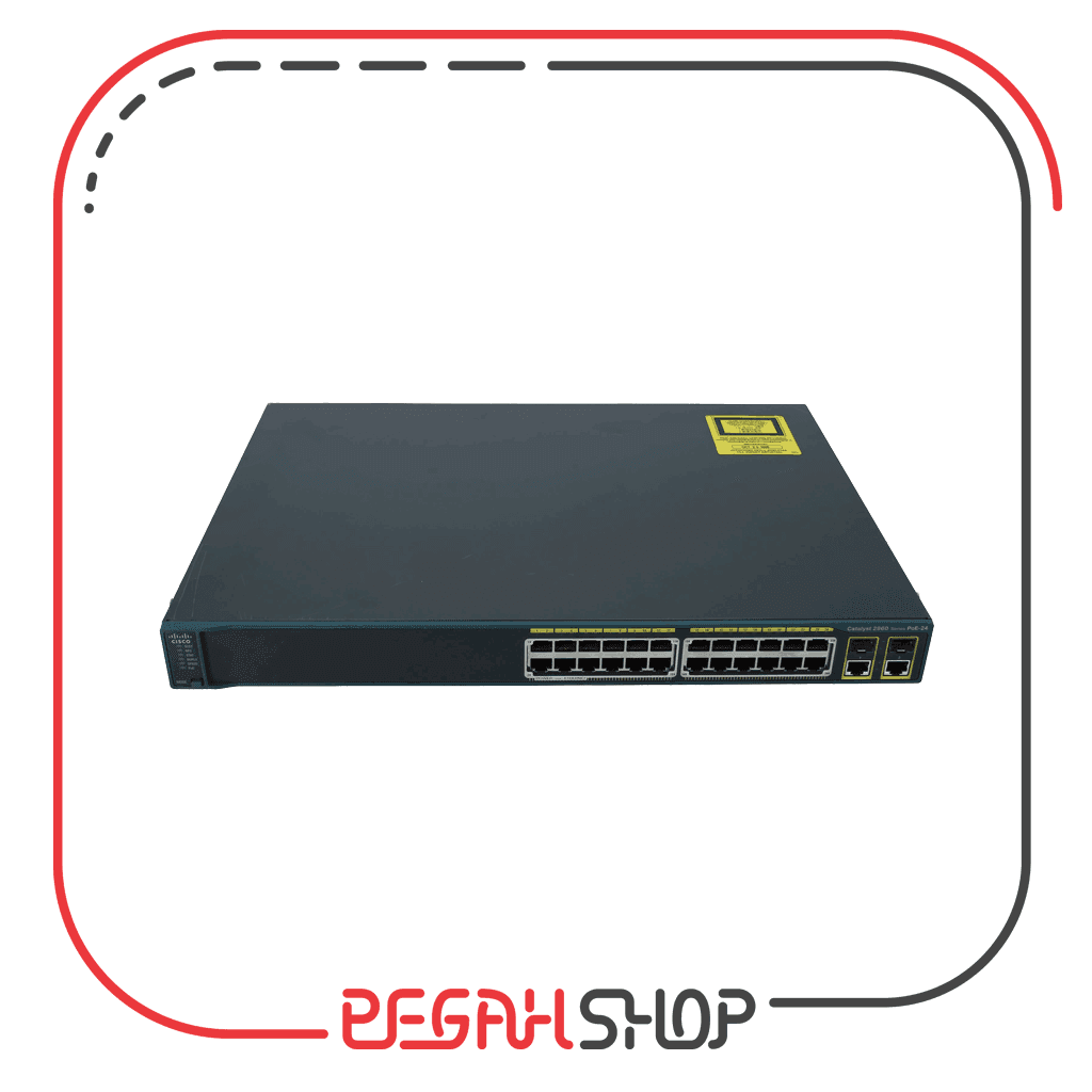 سوییچ ۲۴ پورت سیسکو مدل CISCO WS-C2960-24PC-L — تصویر ۷