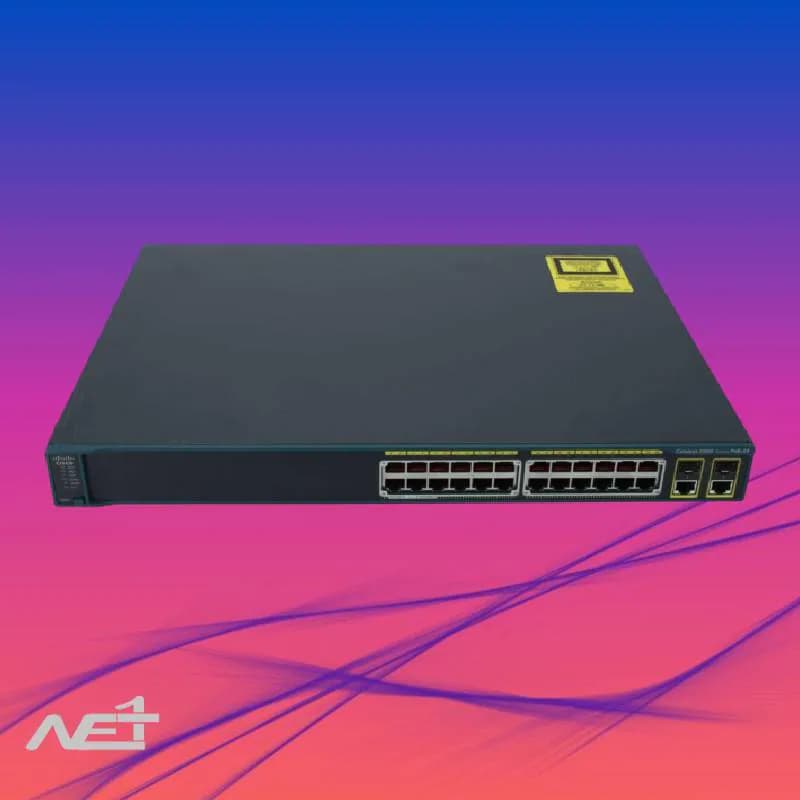 سوییچ ۲۴ پورت سیسکو مدل CISCO WS-C2960-24PC-L — تصویر ۴