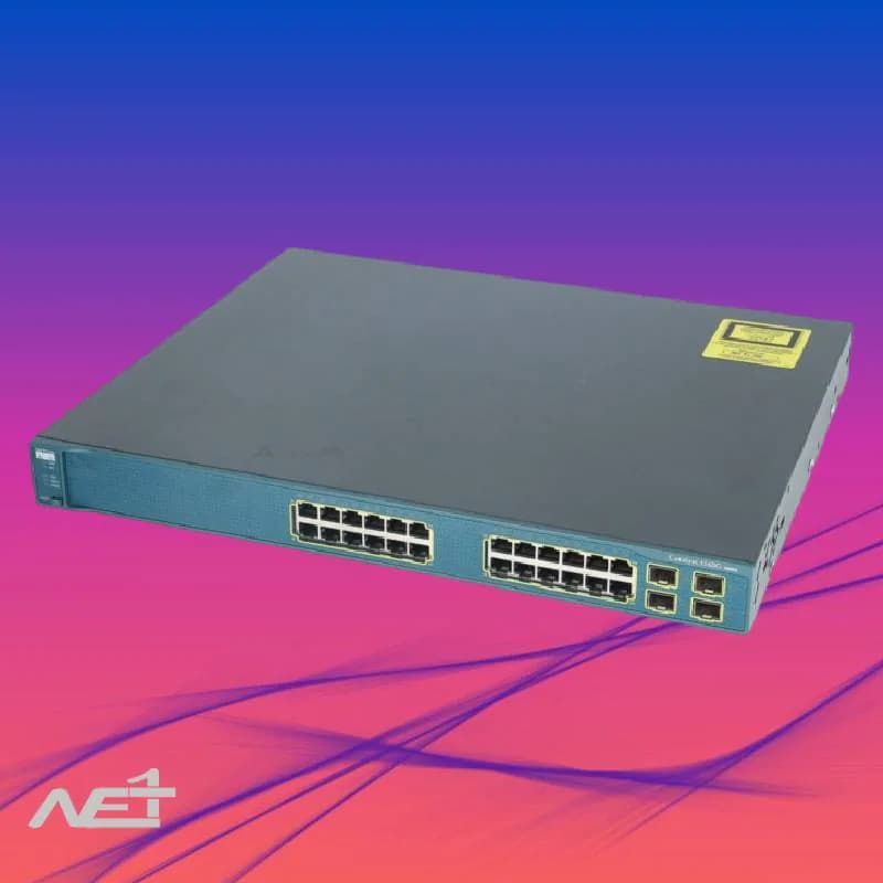 سوییچ ۲۴ پورت سیسکو مدل CISCO WS-C3560G-24TS-S — تصویر ۳