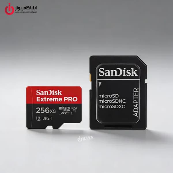 مموری کارت میکرو اس دی سندیسک مدل SANDISK Xtreme PRO 256GB — تصویر ۴