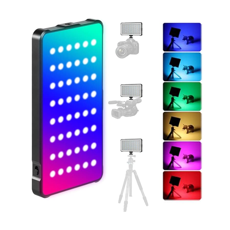 پنل نور ال ای دی اوو OVOO LED Max-360 RGB — تصویر ۶
