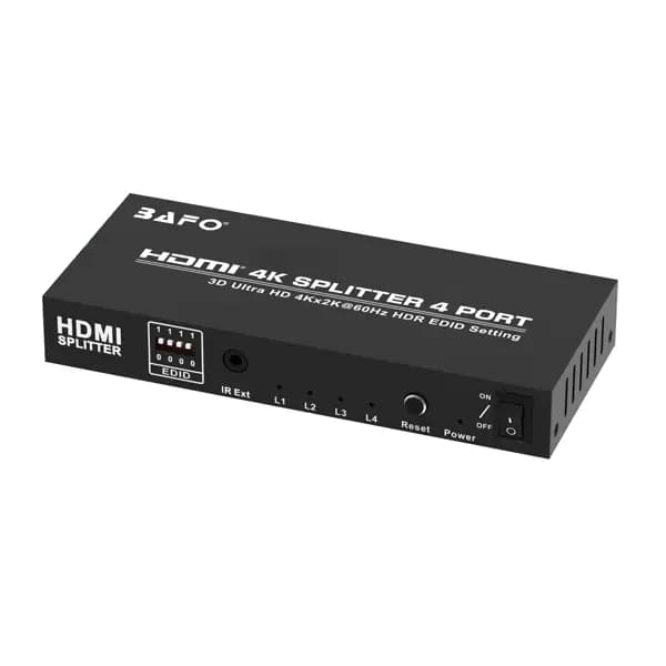 اسپلیتر 1 به 4 HDMI بافو مدل BAFO BF-H135 Support + EDID — تصویر ۲