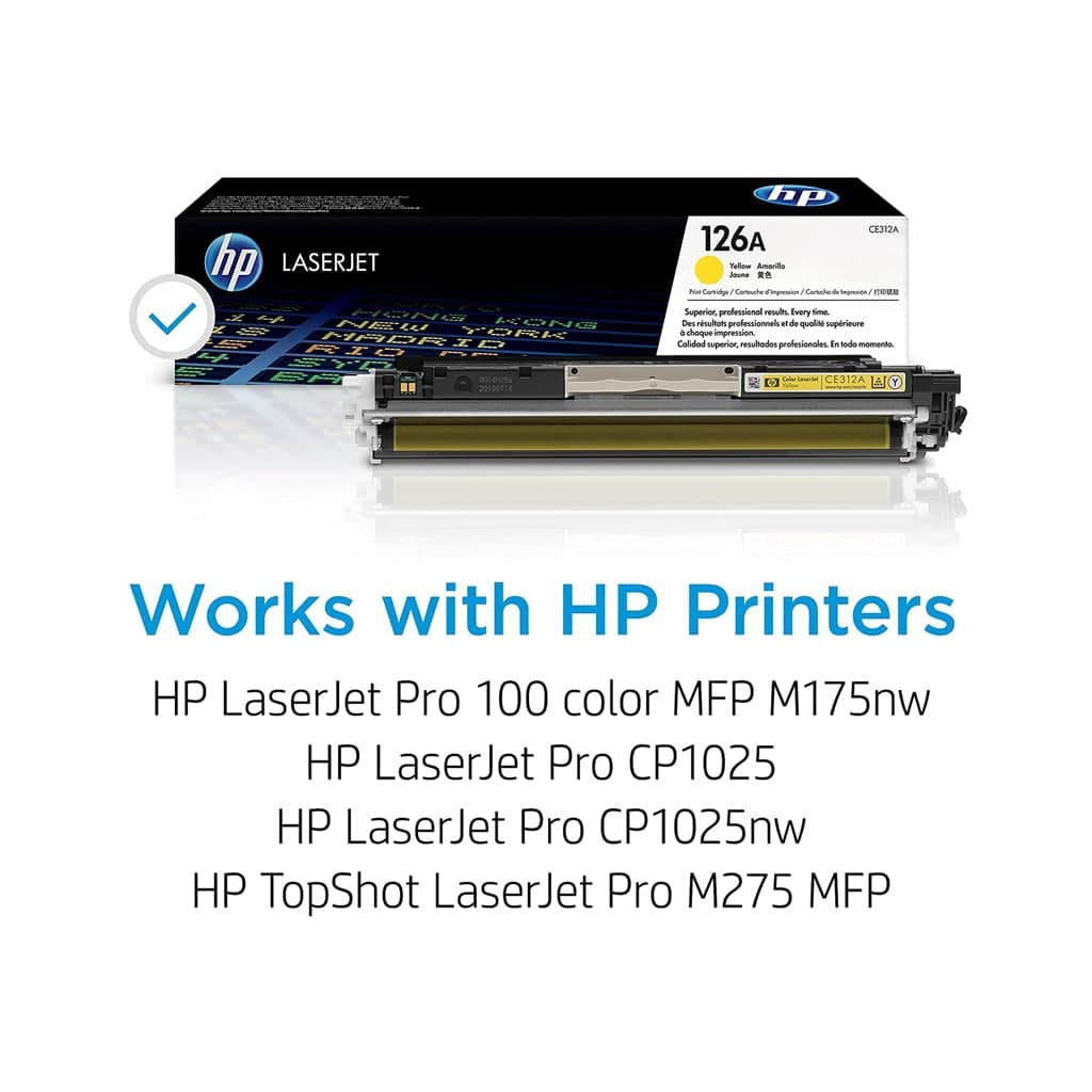 کارتریج لیزری HP 126A رنگ زرد اورجینال با گارانتی — تصویر ۶