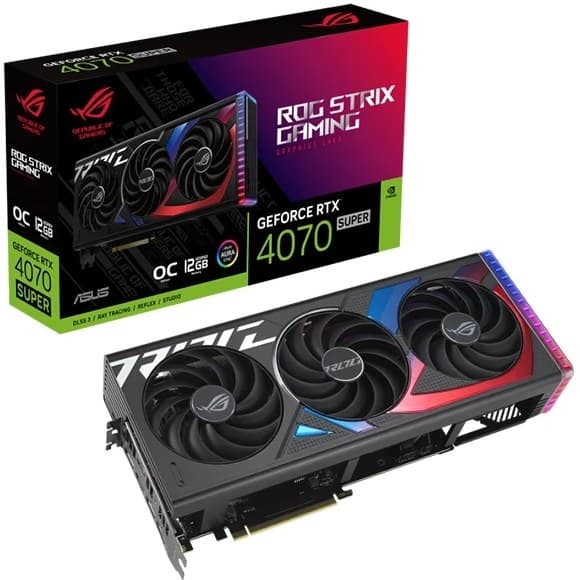 کارت گرافیک ایسوس ROG Strix GeForce RTX 4070 SUPER 12GB GDDR6X OC Edition — تصویر ۶