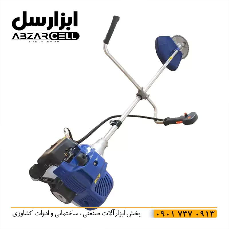علف زن دوشی 52 سی سی بنزینی ونیکو VNC-CG520| موتور کم صدا و پر قدرت دو زمانه — تصویر ۳