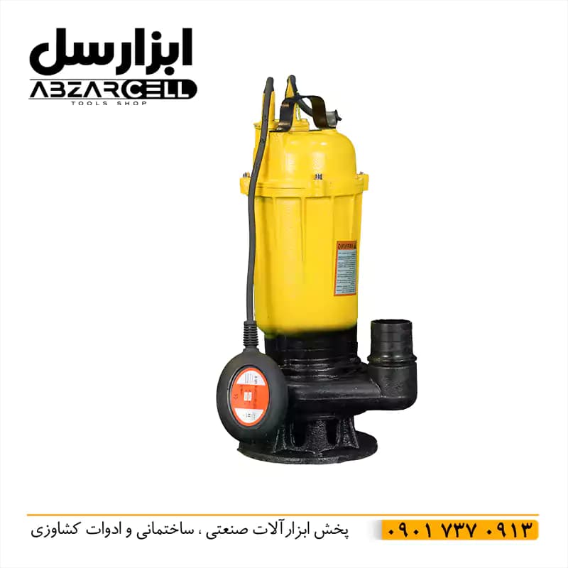 لجنکش 20 متری 2 اینچ آلبرو WQD10-20-075F| فلوتردار| موتور 1 اسب سیم پیچ مسی| بدنه چدنی — تصویر ۲