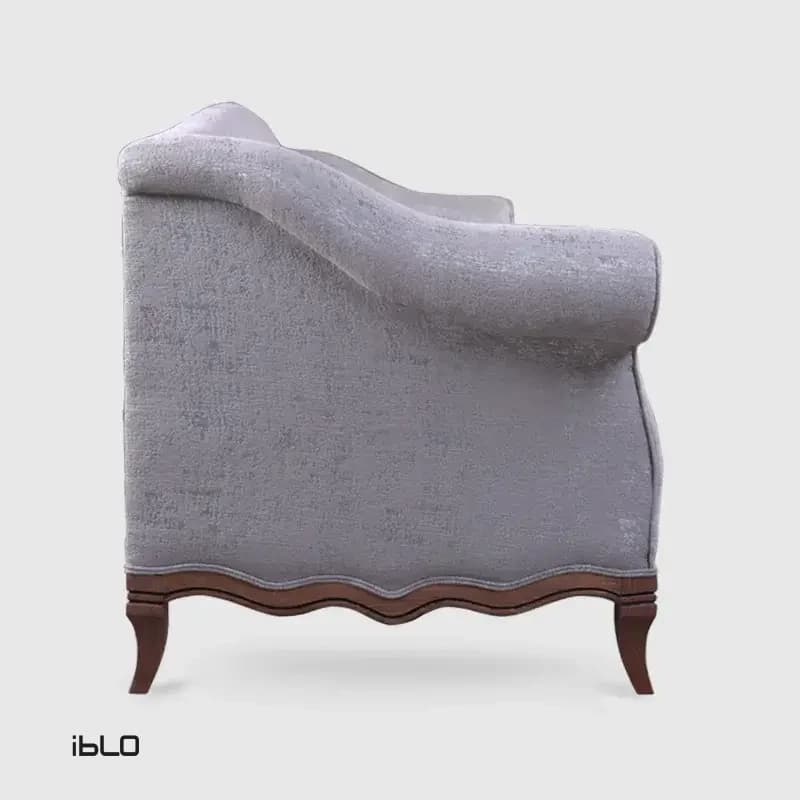 کاناپه سه نفره نئوکلاسیک لاوین (لمسه ای) — تصویر ۳