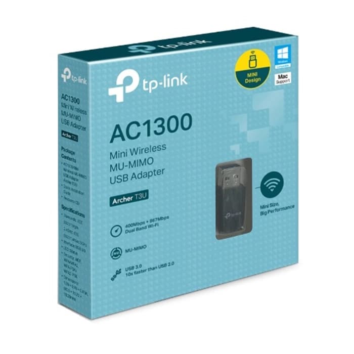 کارت شبکه USB بی سیم و دوباند AC1300 مدل TPLink Archer T3U — تصویر ۴