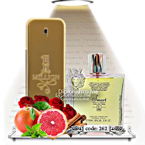 ادکلن وان میلیون پاکو رابان (اسمارت کد ۲۶۲ – ۱۰۰ میل) اورجینال