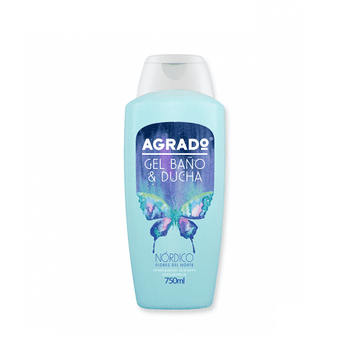 شامپو بدن آگرادو با رایحه گل های شمالی 750 میل AGRADO NORDICO GEL BANO — تصویر ۸