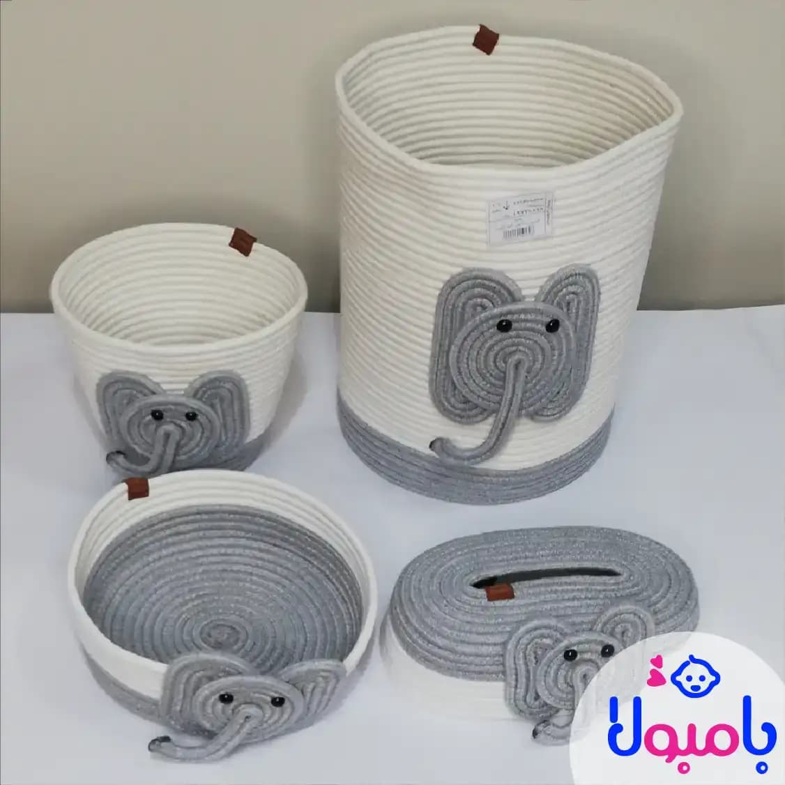 ست سبد قیطونی نظم دهنده نوزاد – طرح فانتزی — تصویر ۷