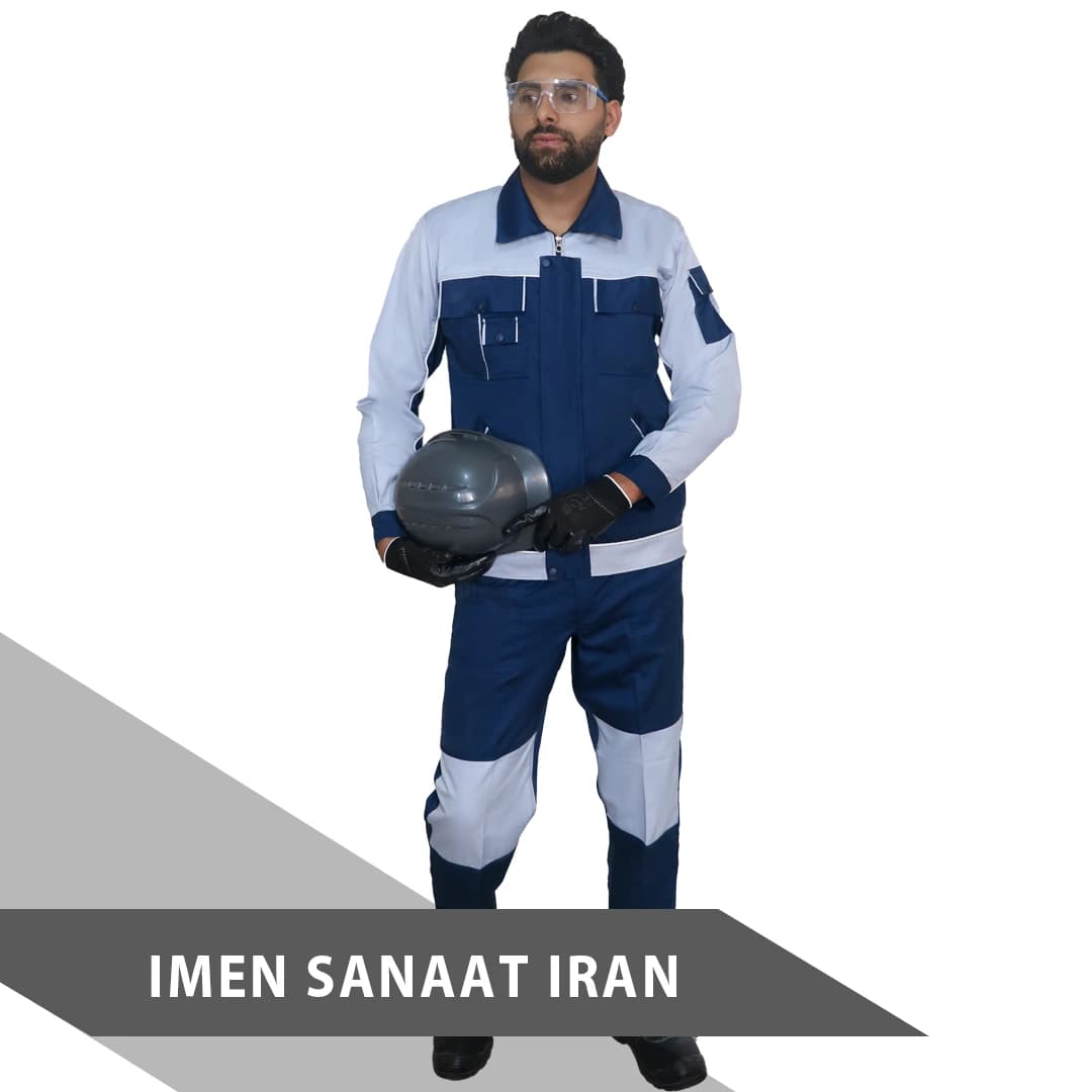 لباس کار صنعتی مهندسی ایمن صنعت کد 680