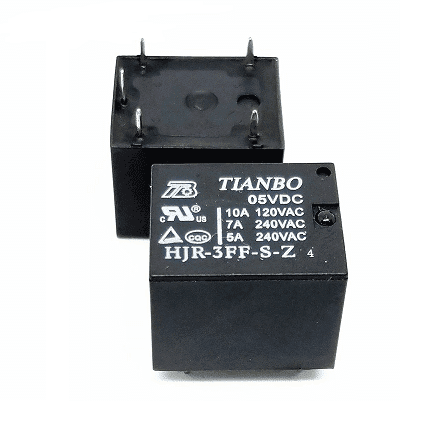 رله 5V-7A تک کنتاکت میلون مارک TIANBO کد HJR-3FF-S-Z — تصویر ۲