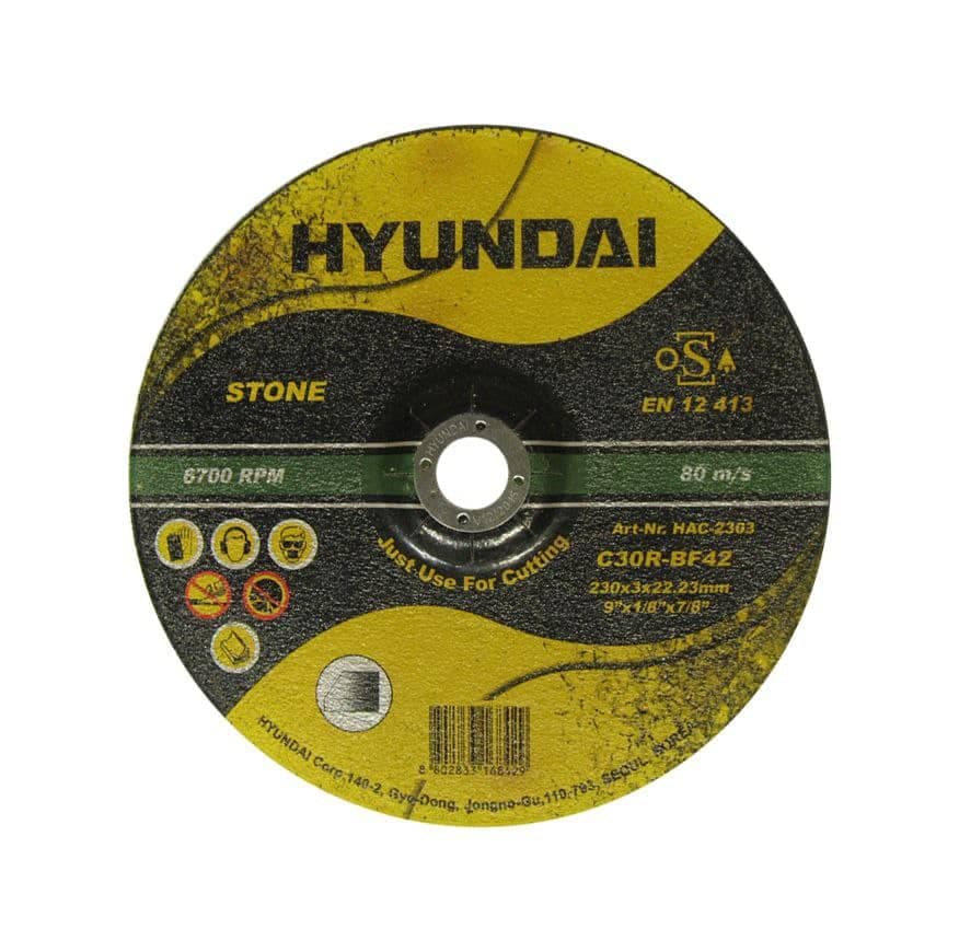 سنگ برش فیبری دو کاره آهن و استیل HYUNDAI هیوندای مدل HAC – 1803 کد(3) — تصویر ۴