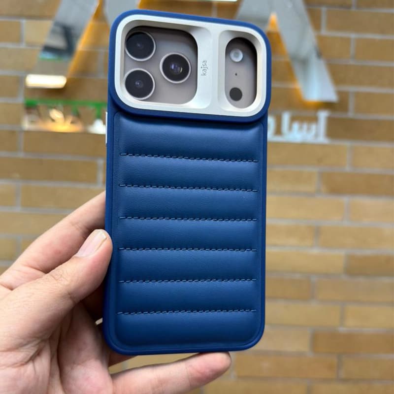 کاور چرمی KAJSA مدل Horizon مناسب برای iPhone 17 ProMax — تصویر ۶