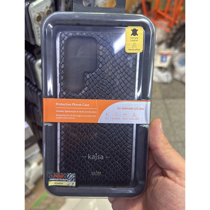 کاور KAJSA مدل Pearl Pattern مناسب برای گوشی موبایل سامسونگ Galaxy S25 Ultra — تصویر ۲