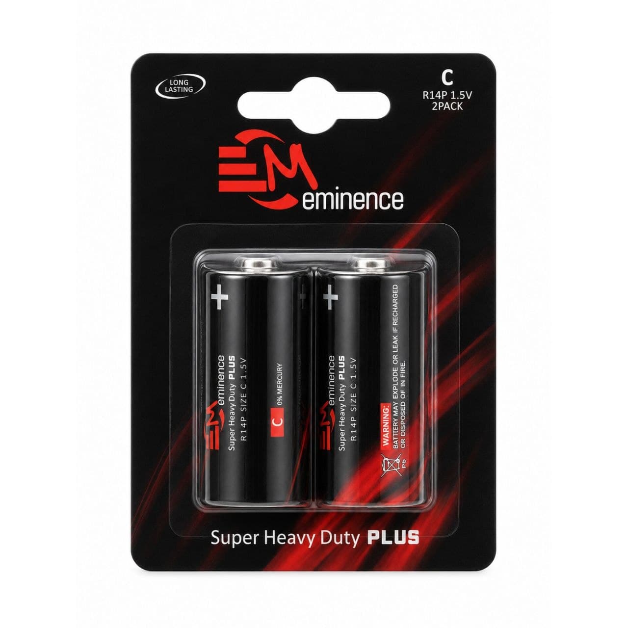 باتری سایز متوسط Super Heavy Duty Eminence R14P-1.5V — تصویر ۳