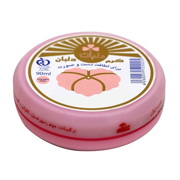 کرم دست و صورت دلبان حجم 90 میلی لیتر