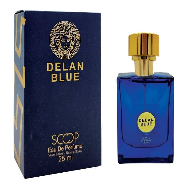 عطر جیبی مردانه اسکوپ مدل Delan blue حجم ۲۵ میل — تصویر ۲
