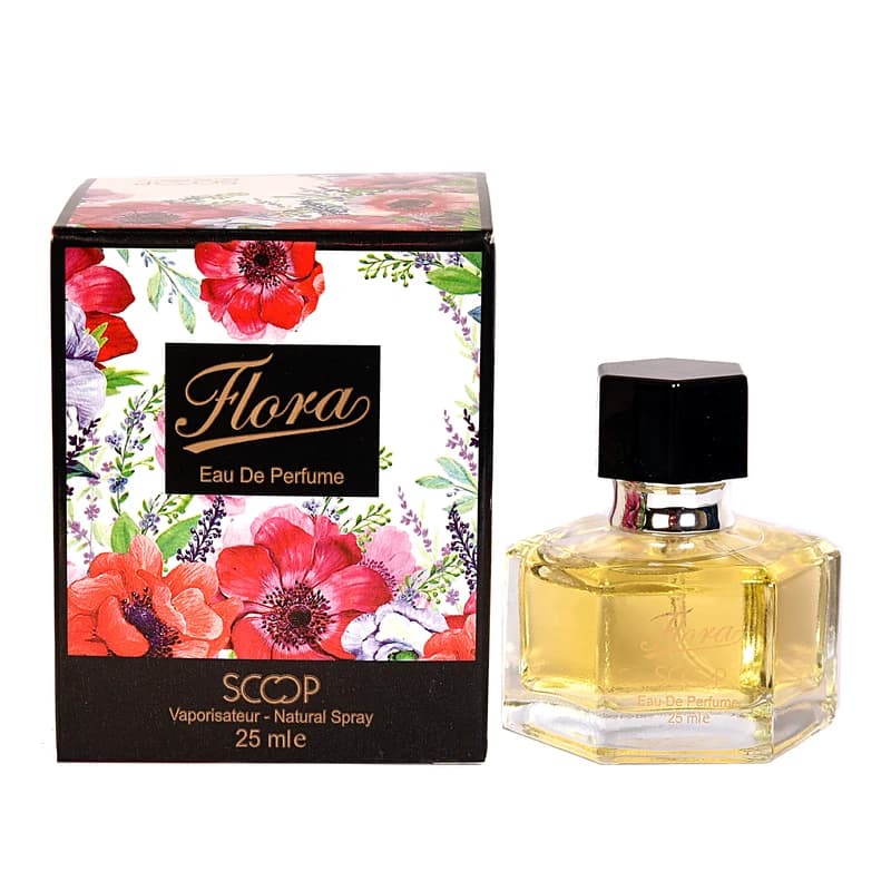 عطر جیبی زنانه اسکوپ مدل فلورا حجم ۲۵ میل — تصویر ۲