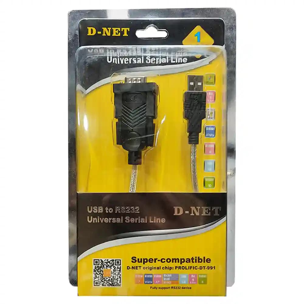 کابل تبدیل USB به KNET COM مدل RS232 — تصویر ۴