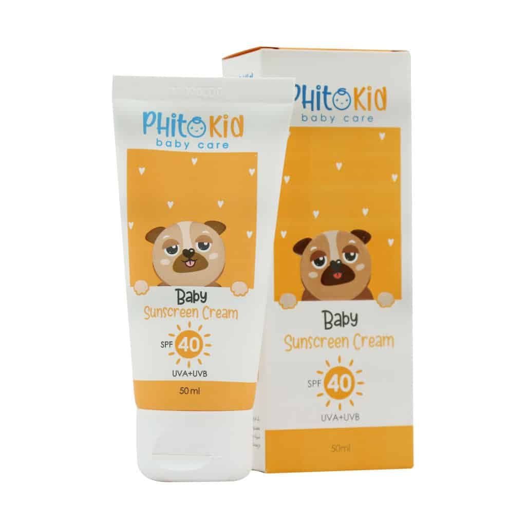 کرم ضدآفتاب کودکان با SPF40 فیتوکید (50 میل) — تصویر ۳