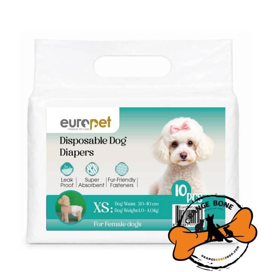 پوشک سگ ماده یوروپت سایز XS (10 عددی)