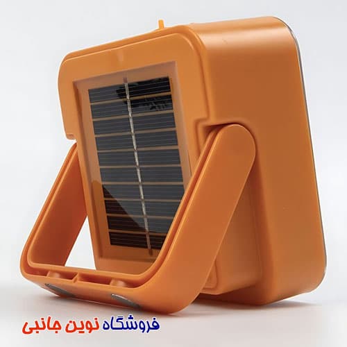 پروژکتور LED شارژی دارای پنل خورشیدی HG-05 ا SOLAR LED LIGHT HG DUE HG-05 (تک/عمده) — تصویر ۹