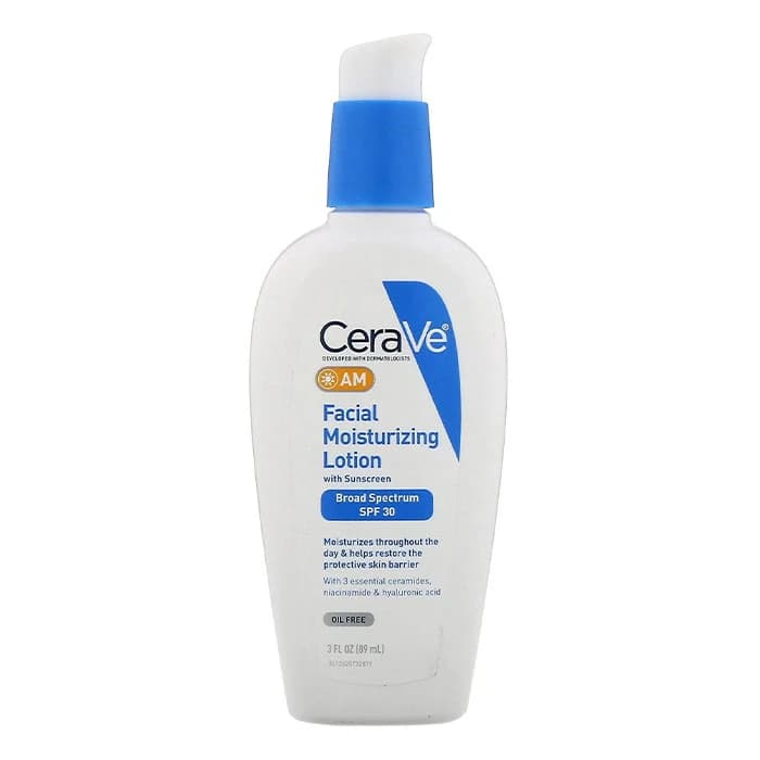 لوسیون آبرسان و مرطوبکننده صورت روز سراوی SPF30 مدل AM حجم 89 میلیلیتر — تصویر ۱۰