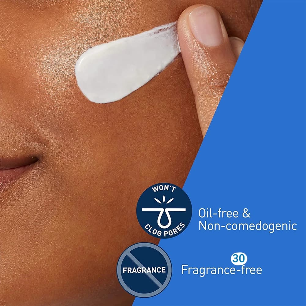 لوسیون آبرسان و مرطوبکننده صورت روز سراوی SPF30 مدل AM حجم 89 میلیلیتر — تصویر ۴