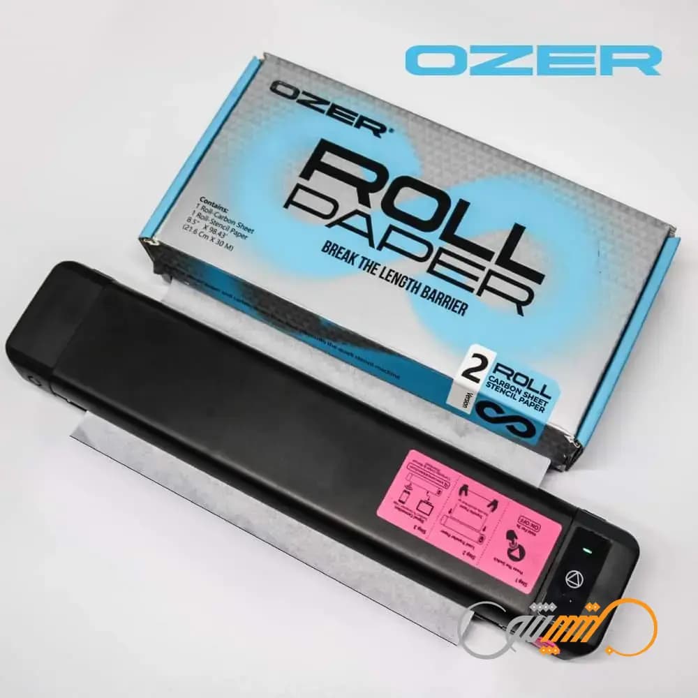 کاغذ استنسیل 3 برگی رولی اوزر Ozer Roll Paper — تصویر ۳