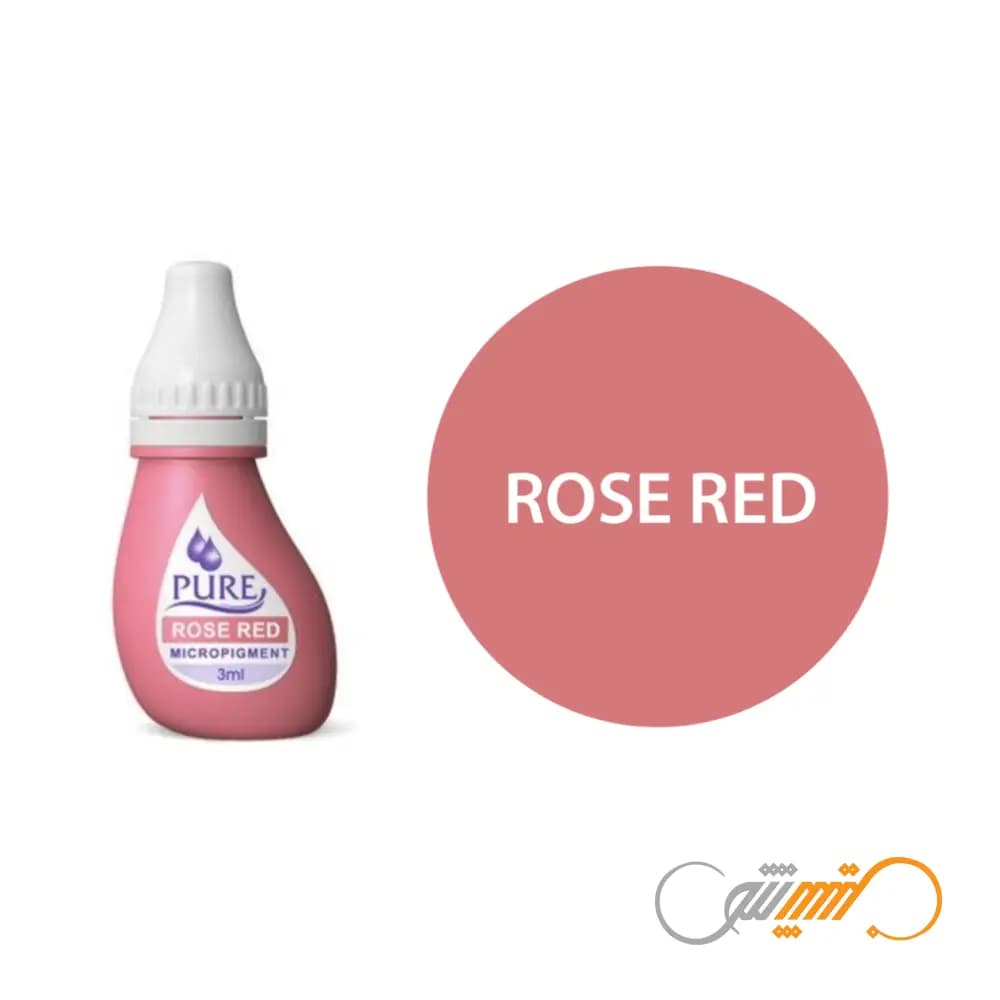 رنگ تتو پیور بایوتاچ Biotech Pure Rose Red — تصویر ۴