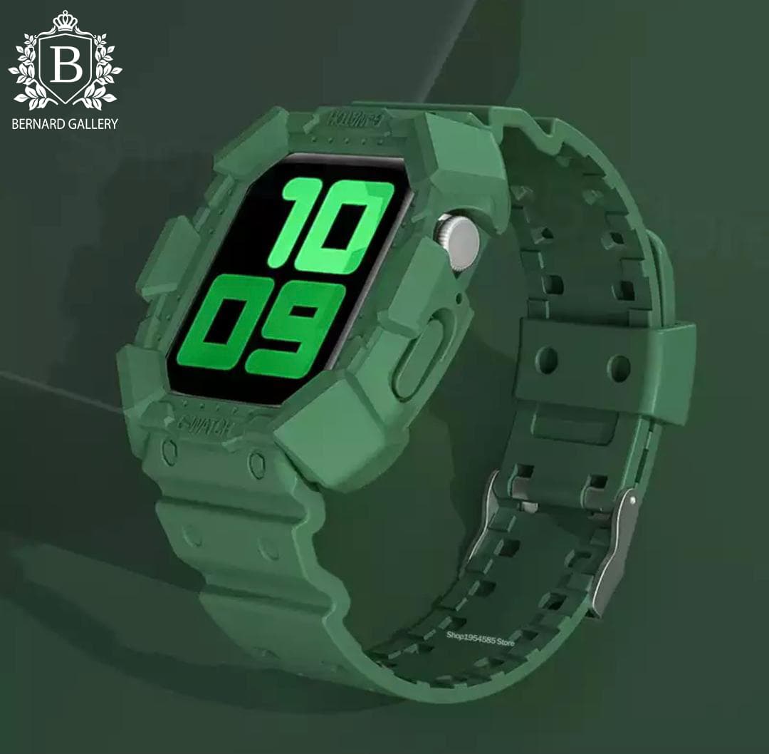 بند و گارد اپل واچ طرح جی شاک مدل Apple Watch G-Shock Case 212۶G — تصویر ۴