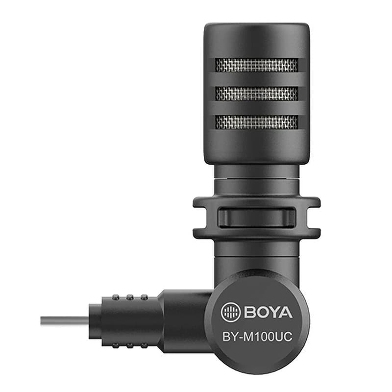 میکروفون کندانسور Boya BY-M100UC Type-C — تصویر ۹